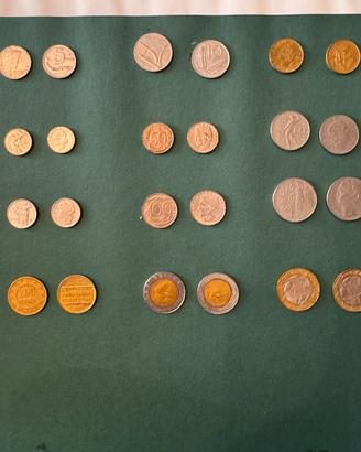 Collezione Lire italiane(24 monete) con pezzi rari