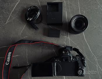 Canon EOS 200D + Obiettivo 18-55mm – Kit completo