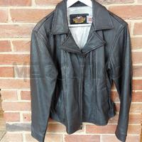 CHIODO PELLE MARRONE HARLEY DAVIDSON