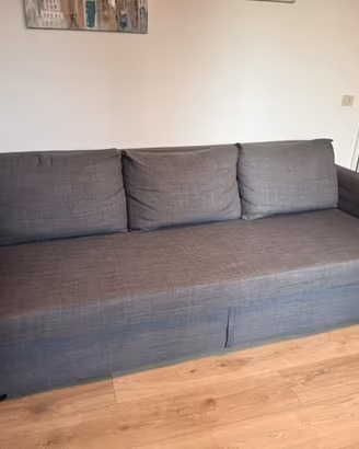 Ikea FRIHETEN - Divano letto 3 posti grigio scuro
