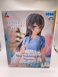 Statuetta Sega Luminasta Mai Sakurajima Pajamas Ve
