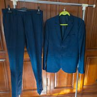 Vestito uomo blu navy 