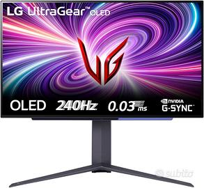 LG UltraGear OLED 27GS95QE Monitor Gaming 27"