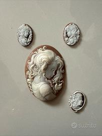 Parure cameo