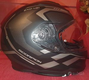 Casco nero scorpion exo 491 tg L