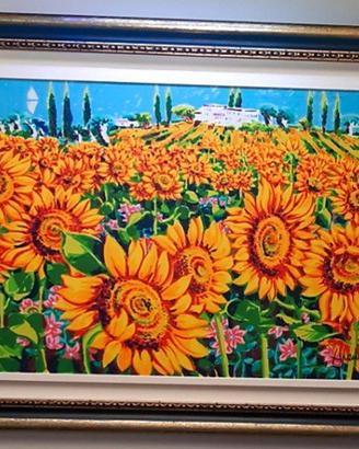 Serigrafia polimaterica Athos Faccincani 