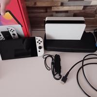 Nintendo Switch OLED Bianca + Imballi originali
