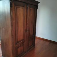 Armadio antico in noce, '800 romagnolo