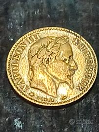 lotto storico composto da 3 monete d'oro originali