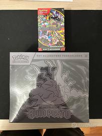 Pokemon buio pesto bundle e set allenatore (etb)