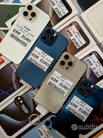 IPHONE 15 PRO MAX 256GB mix colori