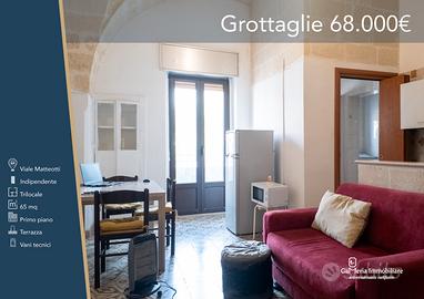 Indipendente al 1° piano con terrazza