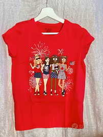 T-shirt  Americana Ragazza 14 anni
