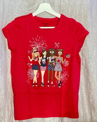 T-shirt  Americana Ragazza 14 anni