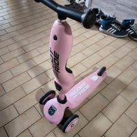 Monopattino 3 ruote Scoot & Ride + triciclo a spin