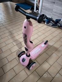 Monopattino 3 ruote Scoot & Ride + triciclo a spin