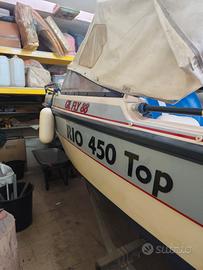 Rio 450 Top motore Johnson GT 737 con carrello