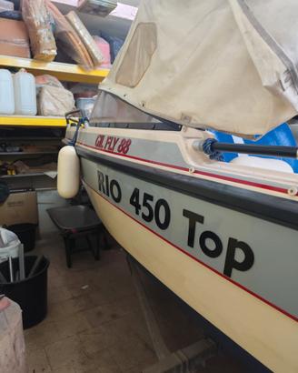Rio 450 Top motore Johnson GT 737 con carrello