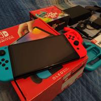 Nintendo Switch Oled + giochi +accessori