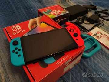 Nintendo Switch Oled + giochi +accessori