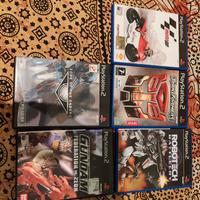 Lotto 5 Giochi PS2 - Zone of the Enders + Gundam +