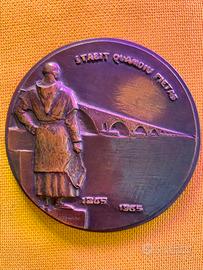 Medaglia Pont Saint Spirit Bronzo 700 Anniversario
