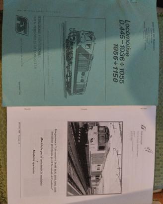 Libro locomotive D 445 - 1036:1055, 1056:1150