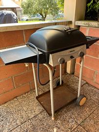 Barbecue pietra lavica e gas