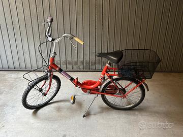 Bicicletta graziella rossa