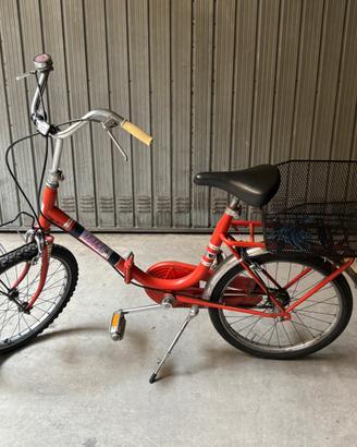 Bicicletta graziella rossa