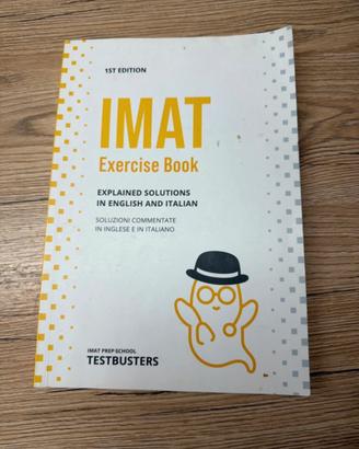 Libro per test IMAT in lingua inglese med-odo-vet
