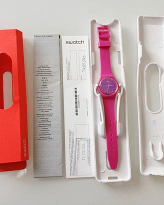 Swatch Fantastic Fuchsia (SO28P110) NUOVO full set