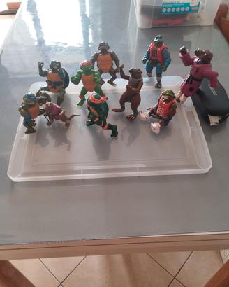 Turtles Ninja e Splinter