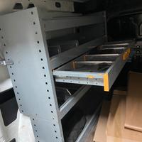 Armadio porta utensili per furgone