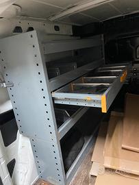 Armadio porta utensili per furgone