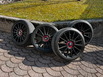 Cerchi Avus 8,5x19 5x112 + gomme