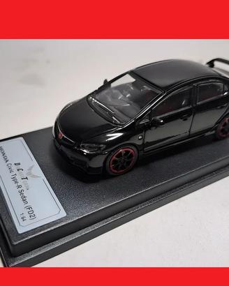 Honda Civic Type r 2007 1/64 modellino dct