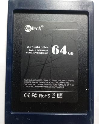 SSD 64 GB FAYTECH HARD DISK STATO SOLIDO 2,5