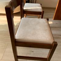 Set 4 sedie legno
