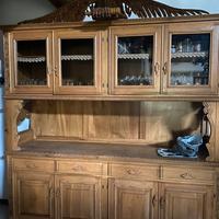 Armadio credenza legno rovere