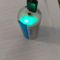 Coppia batterie torcia al litio