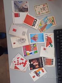 Lotto tessere sindacali CGIL vari anni, da discret