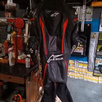 Tuta da moto alpinestars intera tg 56