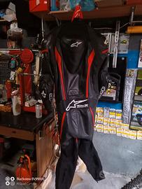 Tuta da moto alpinestars intera tg 56
