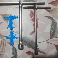 chiavi a t + chiavi a tubo + punzoni