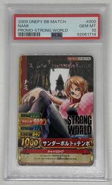 Nami Promo Card  Strong World One Piece PSA 10