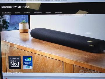 Soundbar HW_S60T 4.0Ch 160W all in one