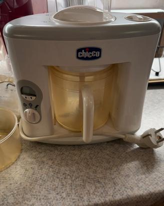 CHICCO Scaldapappa, cuoce a vapore e frulla
