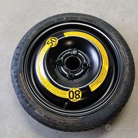 Ruotino di scorta interasse 100mm 4 fori