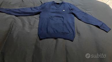 MAGLIONE LANA, SCOLLO V LACOSTE